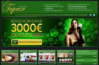 Logiciel Topaze Casino